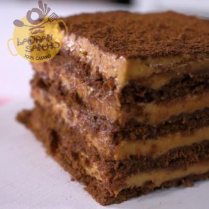 porción Chocotorta