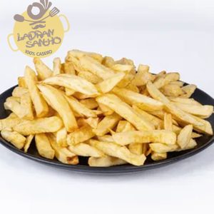 Papas fritas c/cheddar y bacon (porcion)